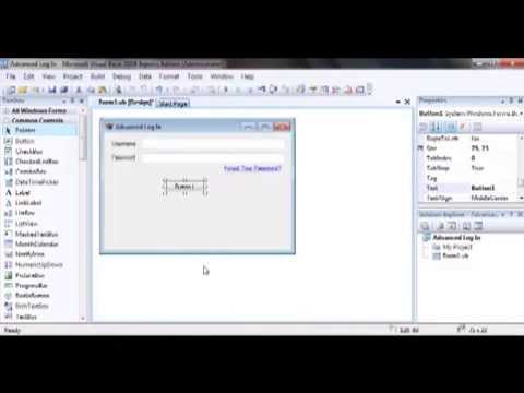 How To Make A Advanced LogIn In VB 2008