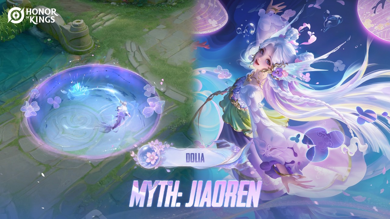 Dolia Myth: Jiaoren, skin Limited Honor of Kings bertema duyung dari legenda Shan Hai