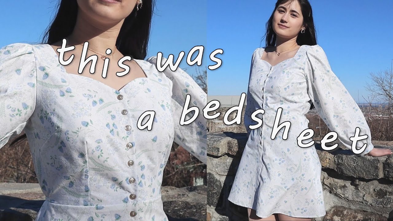 DIY Puff Sleeve Dress ♡perfect for spring♡