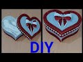 DIY Gift box heart / Scatola a forma di cuore/Valentine Day/ Home decorating ideas easy/ اعمال يدوية