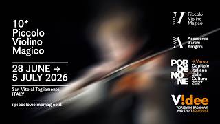 The final Round of 'Piccolo Violino Magico' 2026 Competition