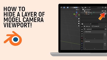 How to Hide a Layer of Model from Camera Viewport in Blender [easy]