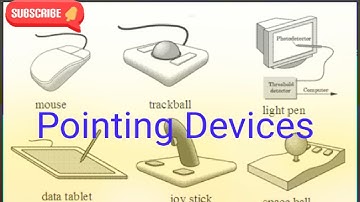 Pointing devices|| Chapter 1 lec 5|| ICS PART 1||#ics #computer #computerscience