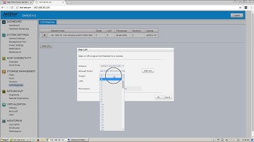 JetStor 826iXD LUN Masking Video