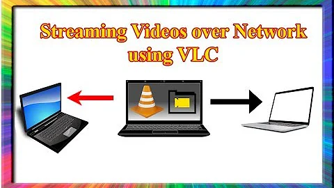 how to stream videos and music over the network using vlc