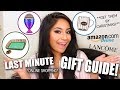 LAST MINUTE HOLIDAY GIFT GUIDE 2017 (ONLINE SHOPPING)!!