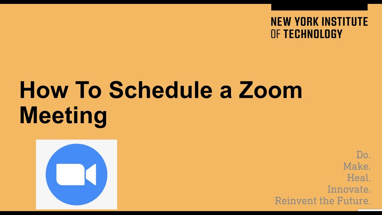 How To Schedule A Recurring Zoom Meeting YouTube