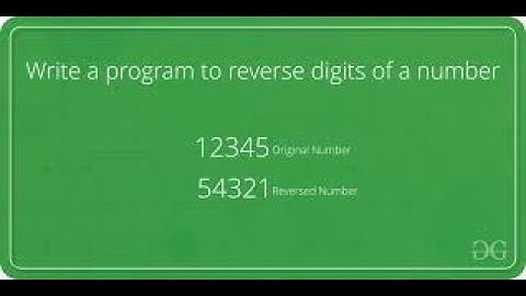Reverse of number || source code(ReverseOfNumber) without using reverse() function in Python