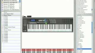 Axiom 61 Keyboard Midi Controller By M-Audio