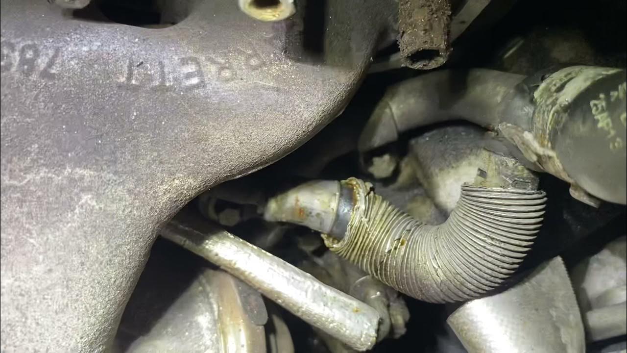 Chevy Cruze leaking coolant from turbo lines - YouTube