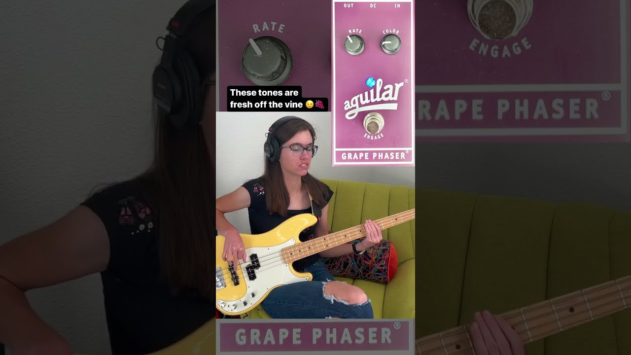 Aguilar Grape Phaser Bass Pedal