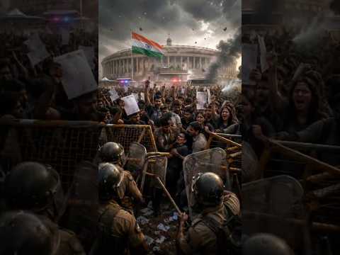 Why Are Thousands of Students Protesting in Delhi?#delhipolice #Jantharmantra #shorts