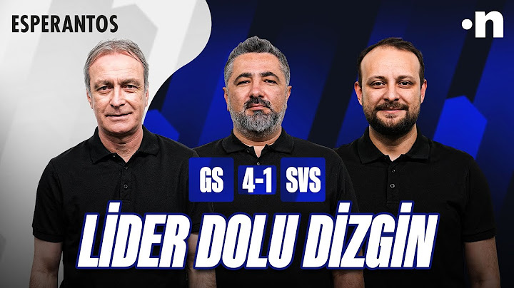 Galatasaray - Sivasspor Maç Sonu | Önder Özen, Serdar Ali Çelikler, Onur Tuğrul