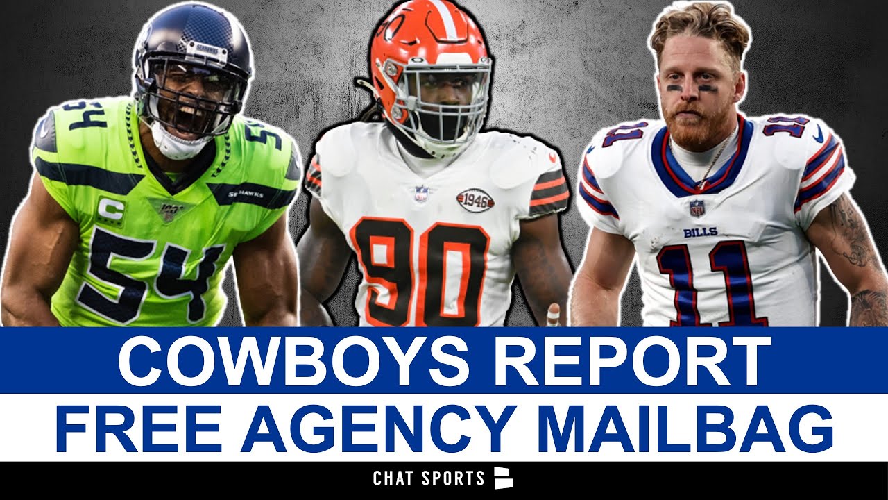 Cowboys Free Agency Rumors On Bobby Wagner, Cole Beasley, Jadeveon Clowney & Jarvis Landry | Q&A