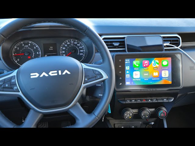 Nachrüsten von CarPlay & Android Auto am Dacia Logan