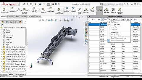 Bommer for SOLIDWORKS Quick Demo