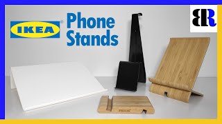 IKEA Phone Stands | SIGFINN & BERGENES & MÖJLIGHET & ISBERGET