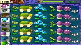 Plants vs Zombies | Survival Night | all Plants vs all Zombies GAMEPLAY FULL HD 1080p 60hz