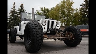 THE JEEPIST Episode 7: 12v Cummins powered CJ5 RATROD