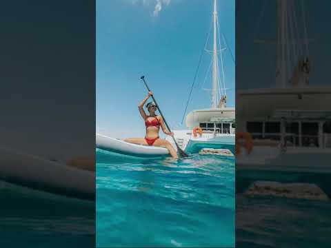 Awa Short - Snaps from Aruba's luxury catamaran charter