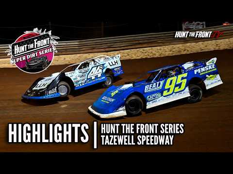 Highlights & Interviews | Hunt the Front Series at Tazewell Speedway - dirt track racing video