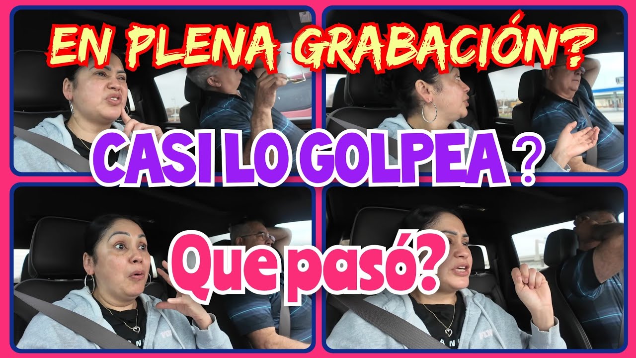 Casi lo golpea en plena grabación⁉️Que pasó⁉️😱🤭🤣