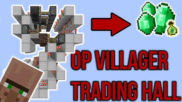 Minecraft 1.12.2: Ultimate Villager Trading Hall!