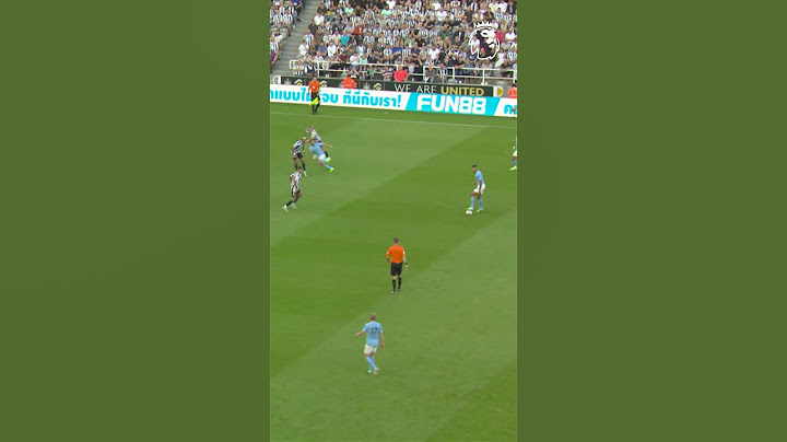 Haaland reacts to De Bruyne pass & Silva goal