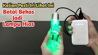 Ide Kreatif Terbaru Bikin Lampu Hias Dari Botol Bekas Parfum How To Make Decorate Lights