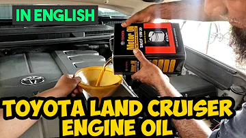 Kolik oleje je potřeba do vozu Toyota Land Cruiser?