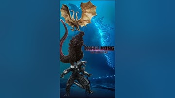 MechaGodzilla,shin Godzilla & ghidorah vs Godzilla X Kong The New Empire
