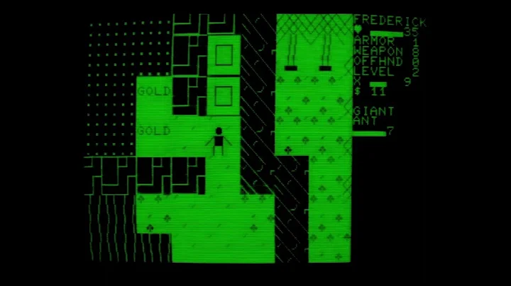 Tower and Dragon (v2.2) - Commodore PET 4032 - Real Hardware