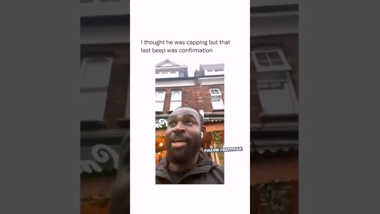 I Thought He Was Capping But That Last Beep Confirmation 