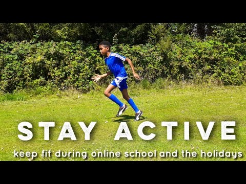 FITNESS HABITS to get into before and after online school & during the holidays
