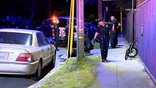 LAPD and LAFD Respond to Shooting Incident in Los Angeles