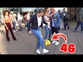 1€ pro FUSSBALL Hochhalten!! **Mädchen machte mich pleite** Youtuber Edition