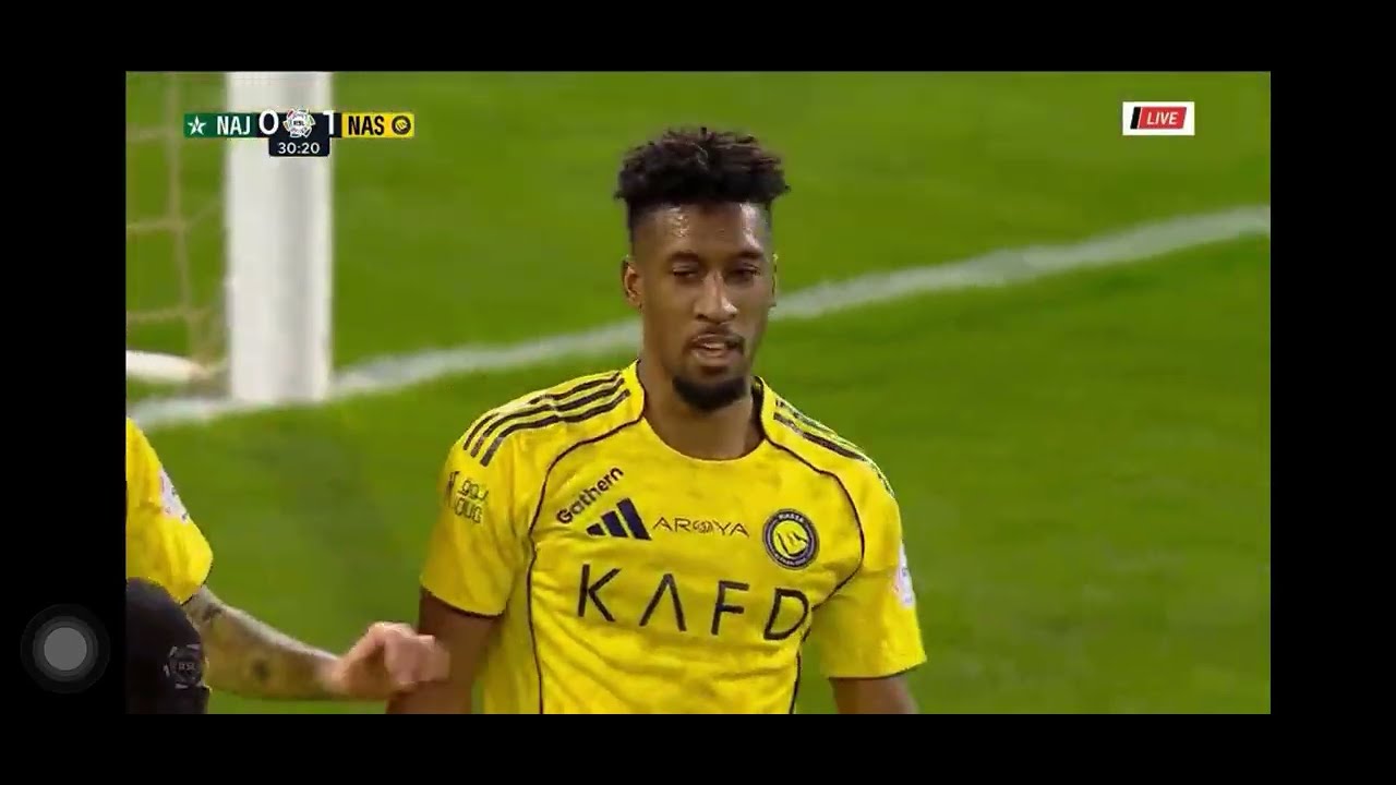 2nd goal from Kingsley coman Against Al Najma