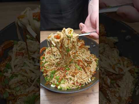 Удон с курицей