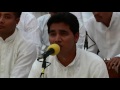 SUFI SONG :- Puttaparthi Music College students sing at the Lotus Feet of SRI SATHYA SAI BABA.