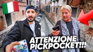 ¿ME ROBARON? Cazando CARTERISTAS EN VENECIA ¡ATTENZIONE PICK POCKET! Mucho cuidado...