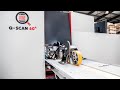 Woodinspector Q-scan 60 | Weining Opticut 450 Quantum keresztvágóval