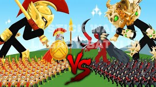 PRO vs HACKER with MEGA SPEAROS! ⚔️ Battle Simulation (Part 2) | Stick War Legacy | 2026