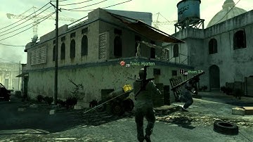MW3 - Random Throwing Knife Across Map