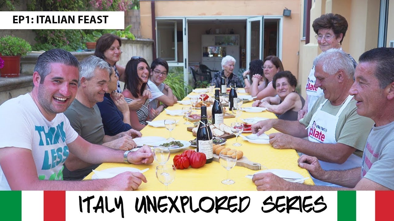 ITALY UNEXPLORED ABRUZZO - Italian Food Feast, Pescara & Chieti | Italian Family in Italy | Vincenzo