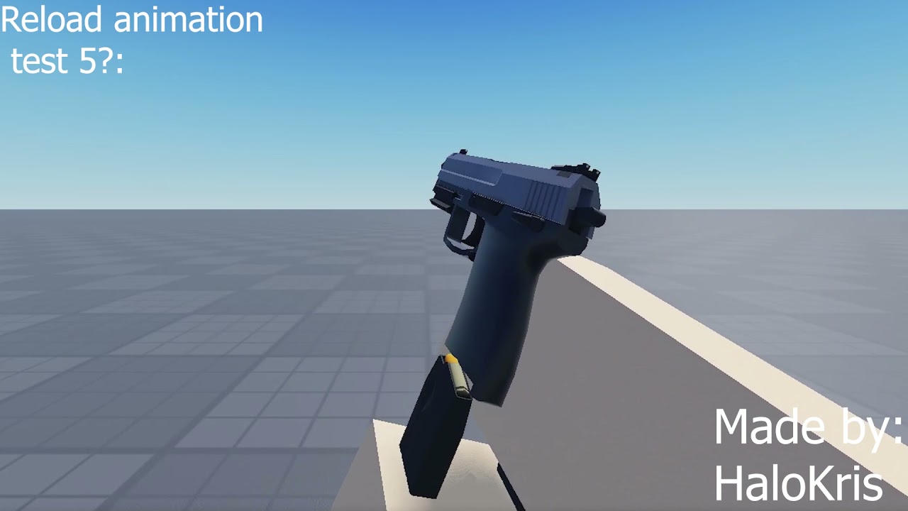 ROBLOX Pistol Animation | Idk what number i'm on - YouTube
