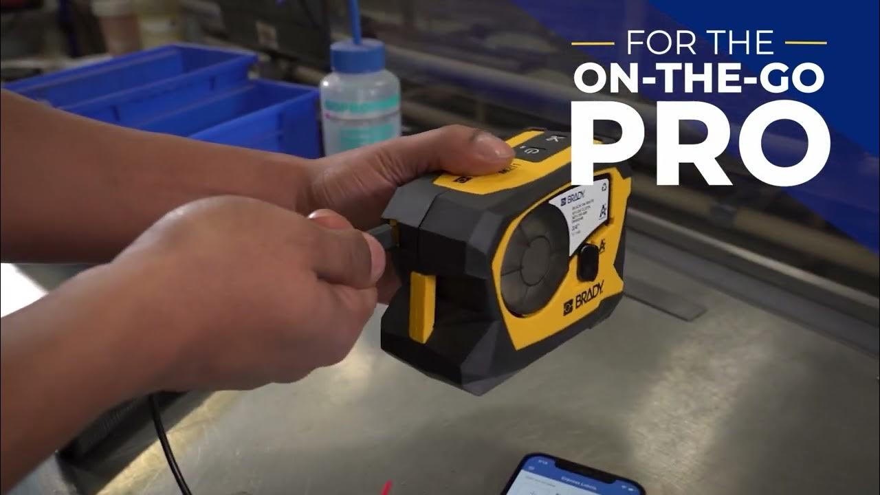 Brady M211 Label Printer Product Overview Video YouTube
