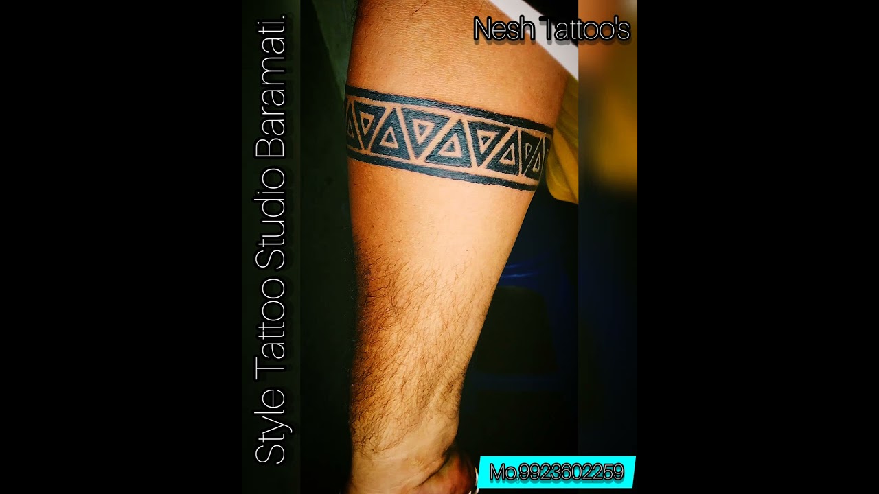 Armband Tattoos | Band tattoo designs, Neck tattoo for guys, Hand tattoos  for guys