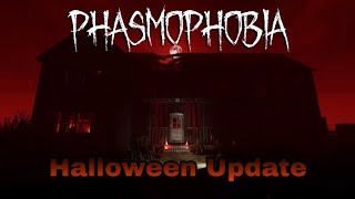 New Halloween Update with Custom Settings | Phasmophobia (Ft. Hopper)