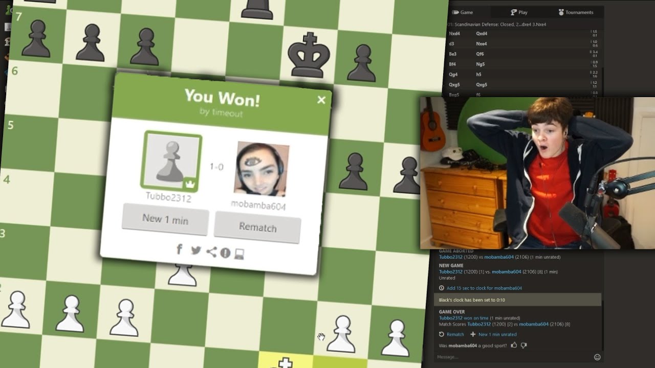 Tubbo Beats Andrea Botez in Chess!