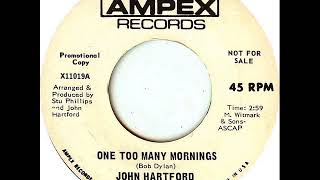 John Hartford &amp; Mason Proffit - One Too Many Mornings (1970)